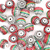 Red White Zig Zag Bead-Siesta Crafts
