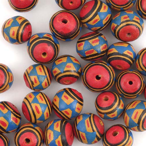 Spot and Triangles Ball Bead-Siesta Crafts