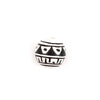 Black & White Zig Zag Ball Bead-Siesta Crafts