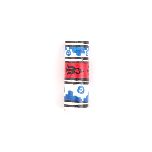 Banded Bird Barrel Bead-Siesta Crafts