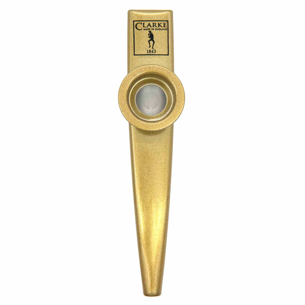 Premium Gold Coated Kazoo - Packaged-Siesta Crafts