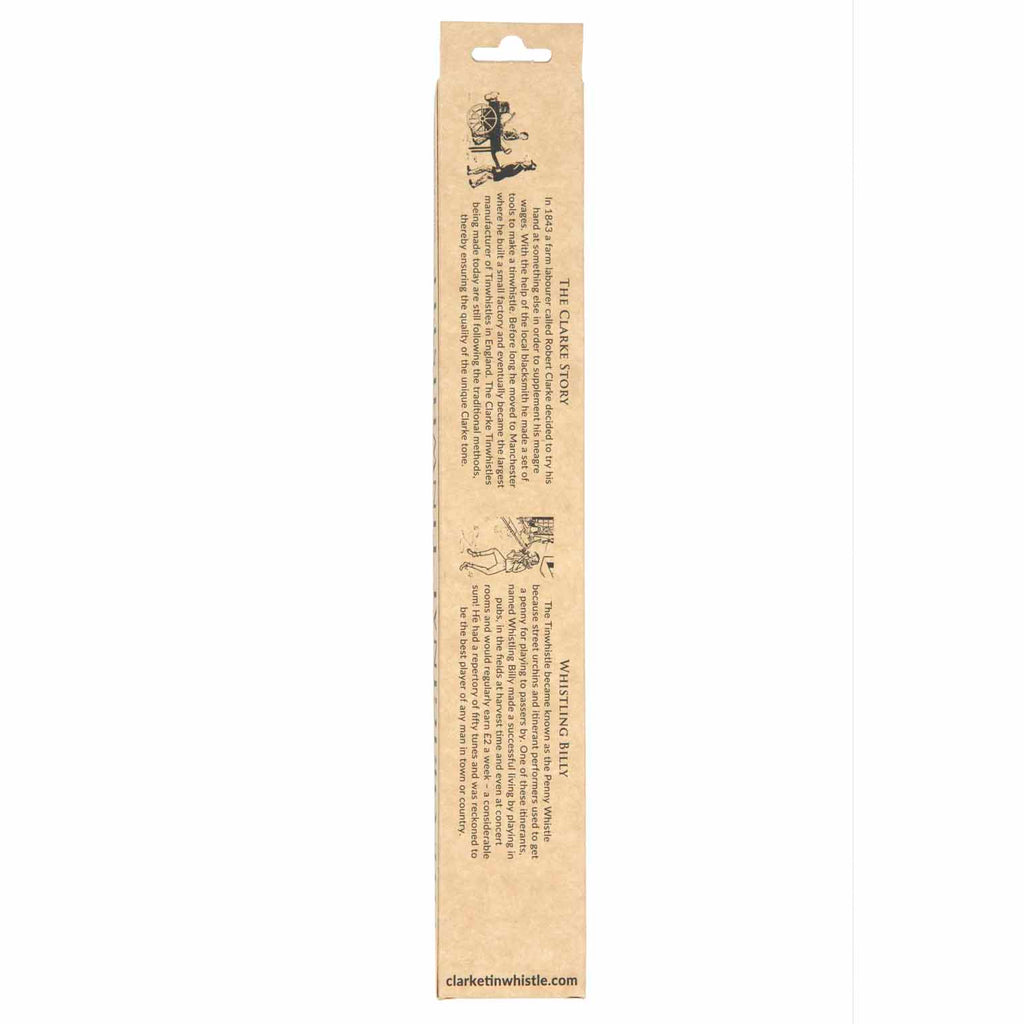 The Original Clarke Tinwhistle D - Black-Siesta Crafts