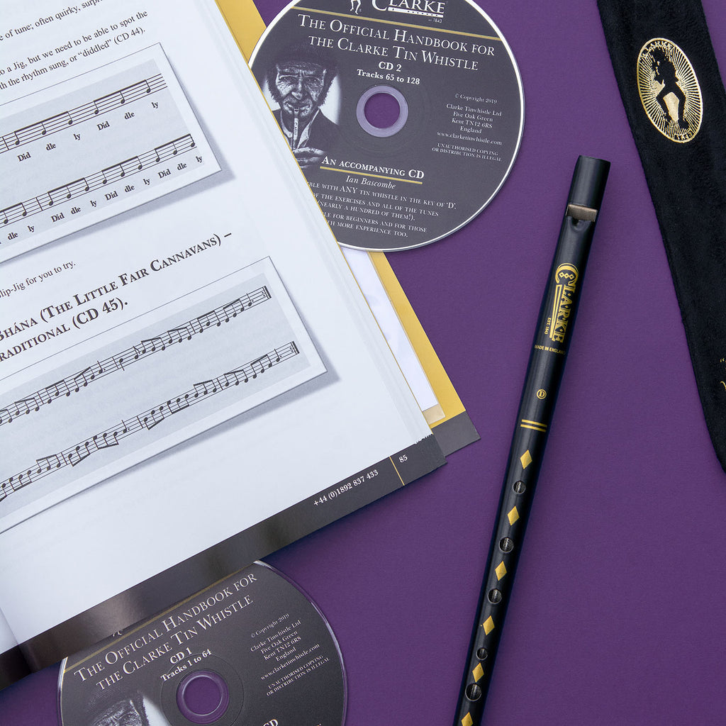 The Original D Tinwhistle, Tutorial and CD-Siesta Crafts