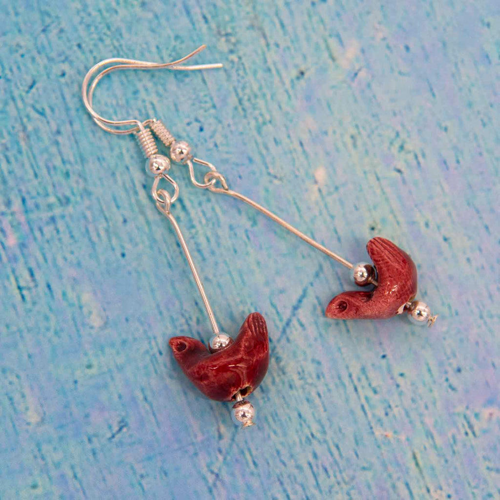 Chick Earrings-Siesta Crafts