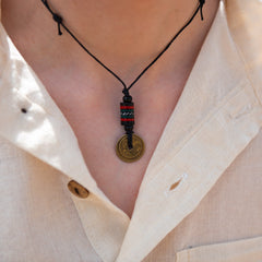 Dragon Coin Necklace-Siesta Crafts