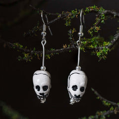 Skull Dangly Earrings