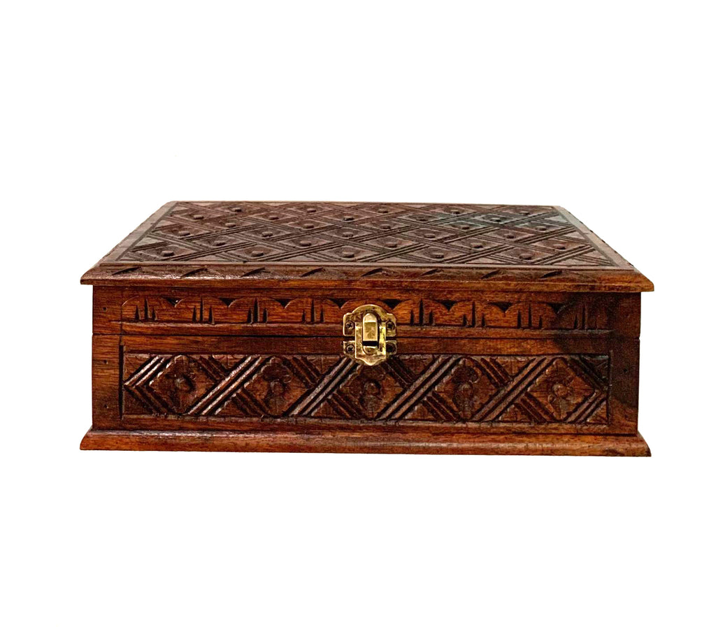 Jewellery Box with Tray-Siesta Crafts
