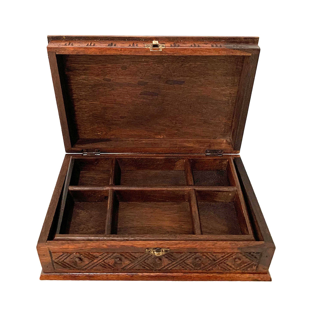 Jewellery Box with Tray-Siesta Crafts