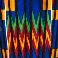 Extra Large Ghanaian Djembe Drum (13" Head) - Fabric Covering