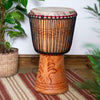 Extra Large Ghanaian Djembe (13" Head)-Siesta Crafts