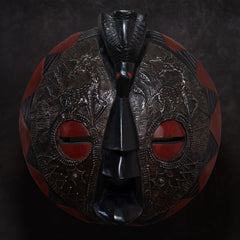 Artisan Ghanaian Mask No.1-Siesta Crafts
