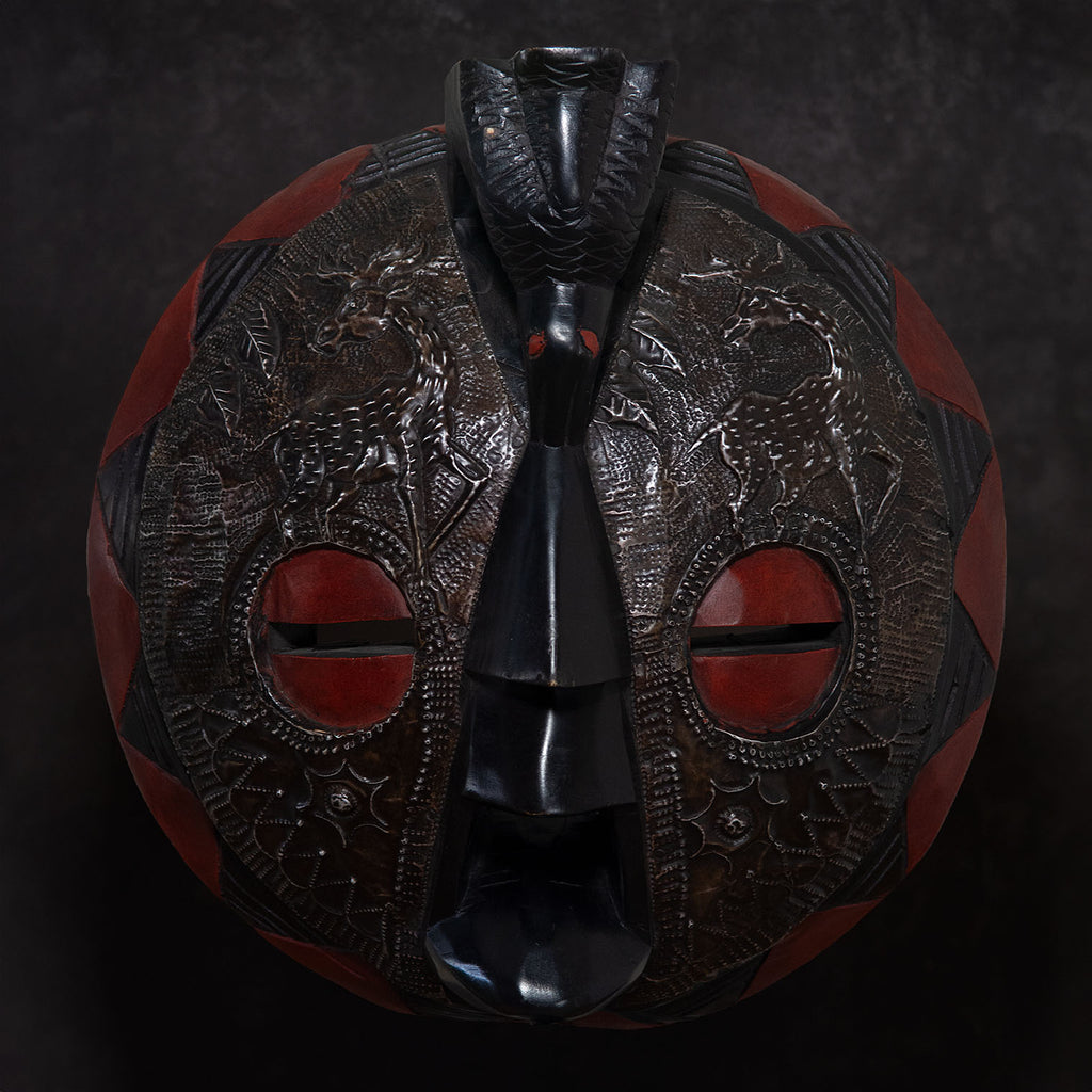 Artisan Ghanaian Mask No.1-Siesta Crafts