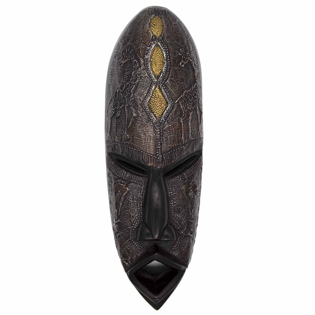 Artisan Ghanaian Mask No.3-Siesta Crafts