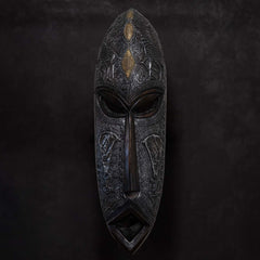 Artisan Ghanaian Mask No.3-Siesta Crafts