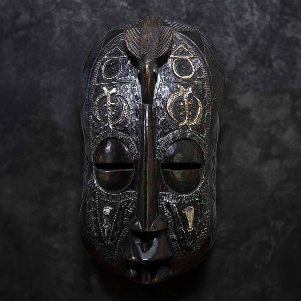 Artisan Ghanaian Mask No.4-Siesta Crafts