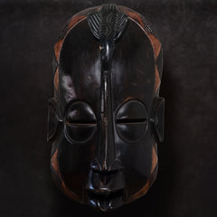 Artisan Ghanaian Mask No.5-Siesta Crafts