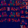 Antique Huipil - Purple with Embroidered Animals-Siesta Crafts