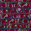 Antique Huipil - Maroon with Embroidered Birds-Siesta Crafts