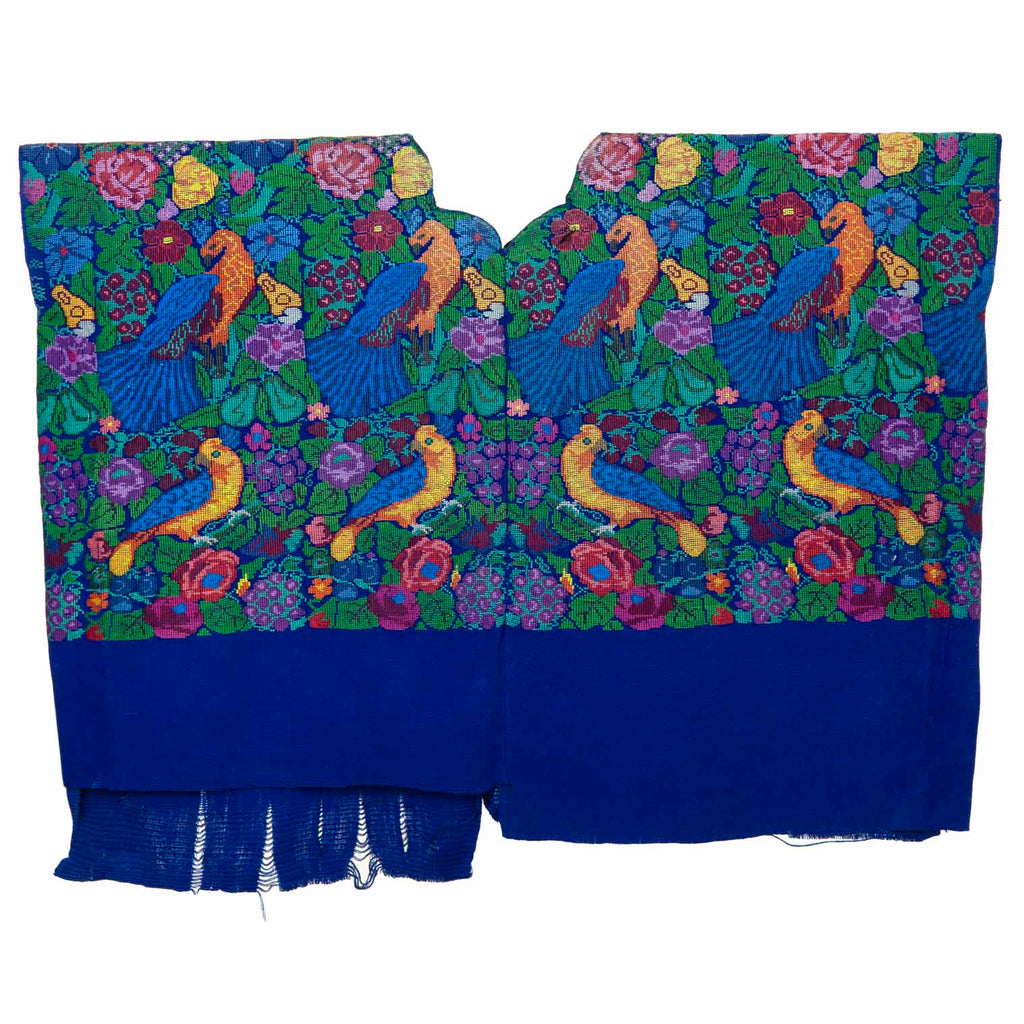 Antique Huipil - Embroidered Birds-Siesta Crafts