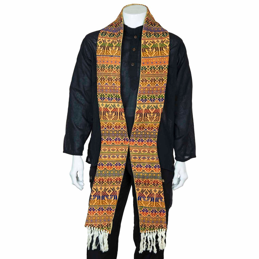 Guatemalan Curved Stole-Siesta Crafts