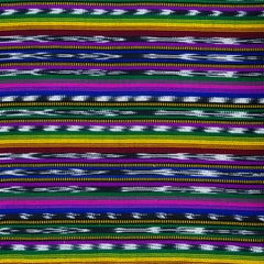 Handwoven Guatemalan Jaspe Fabric-Siesta Crafts