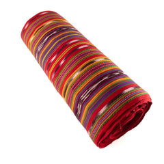Handwoven Guatemalan Jaspe Fabric-Siesta Crafts