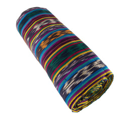 Handwoven Guatemalan Jaspe Fabric-Siesta Crafts