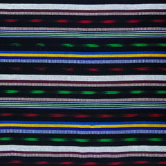 Handwoven Guatemalan Jaspe Fabric-Siesta Crafts