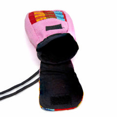 Huipil Pouch with String Strap