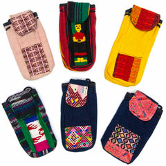 Huipil Pouch with String Strap