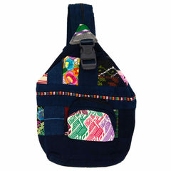Convertible Patchwork Sling Bag