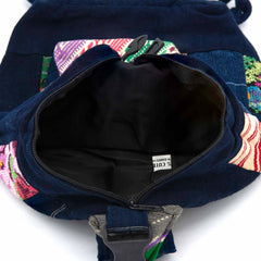 Convertible Patchwork Sling Bag