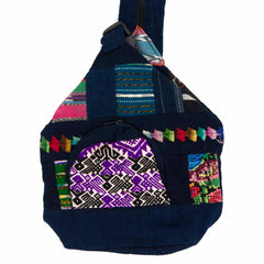 Convertible Patchwork Sling Bag