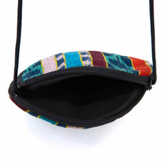 Round Padded Pouch with Strap