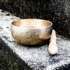 Hand Beaten Singing Bowl Approx 600g-Siesta Crafts