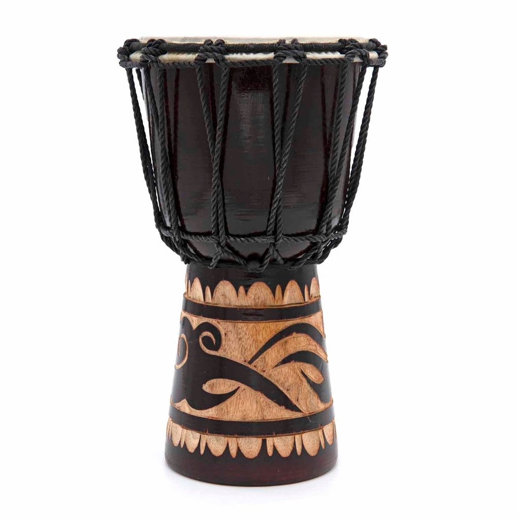 25cm Carved Djembe-Siesta Crafts