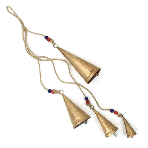 Conical Bells on Rope-Siesta Crafts