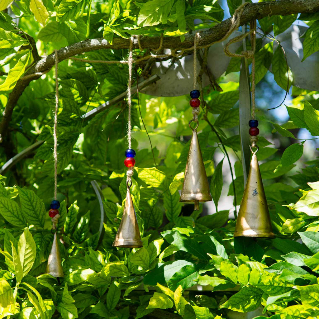 Conical Bells on Rope-Siesta Crafts