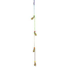Rainbow Rope Bell String-Siesta Crafts