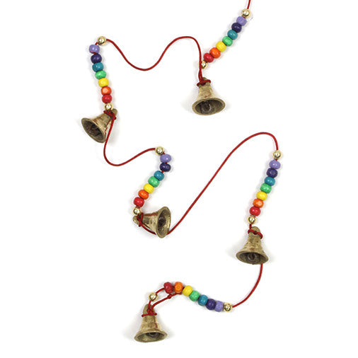 Chakra Bead Bell String-Siesta Crafts