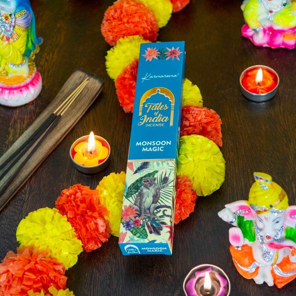Monsoon Magic Tales of India Incense-Siesta Crafts