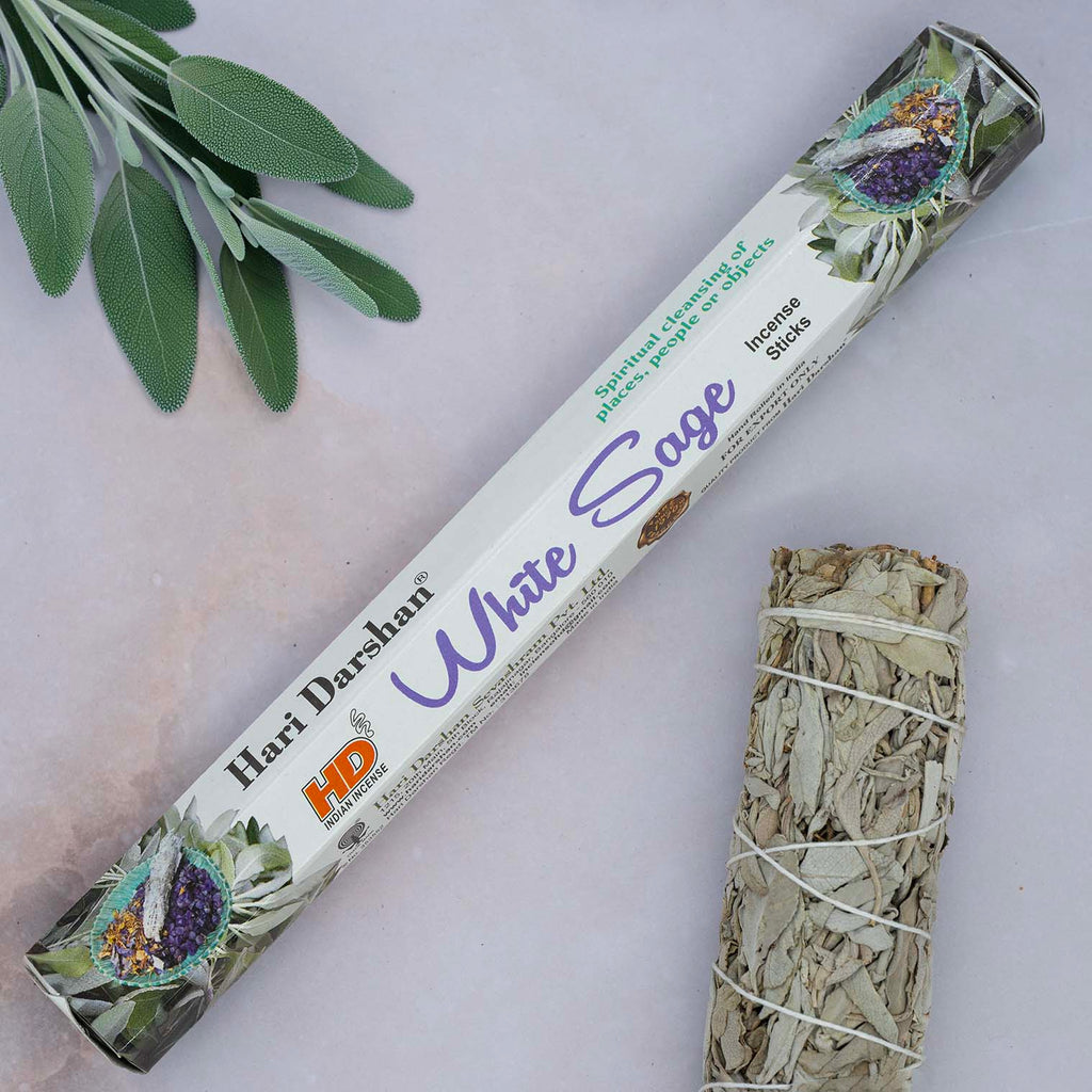 White Sage Hexagon Incense