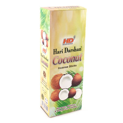 Coconut Hexagon Incense-Siesta Crafts