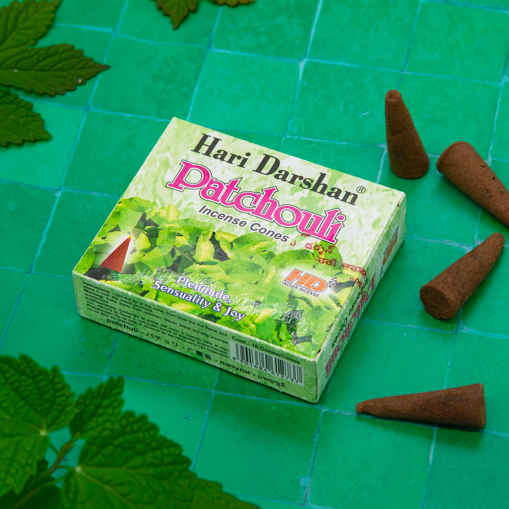 Patchouli Hari Incense Cones-Siesta Crafts