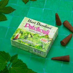 Patchouli Hari Incense Cones-Siesta Crafts