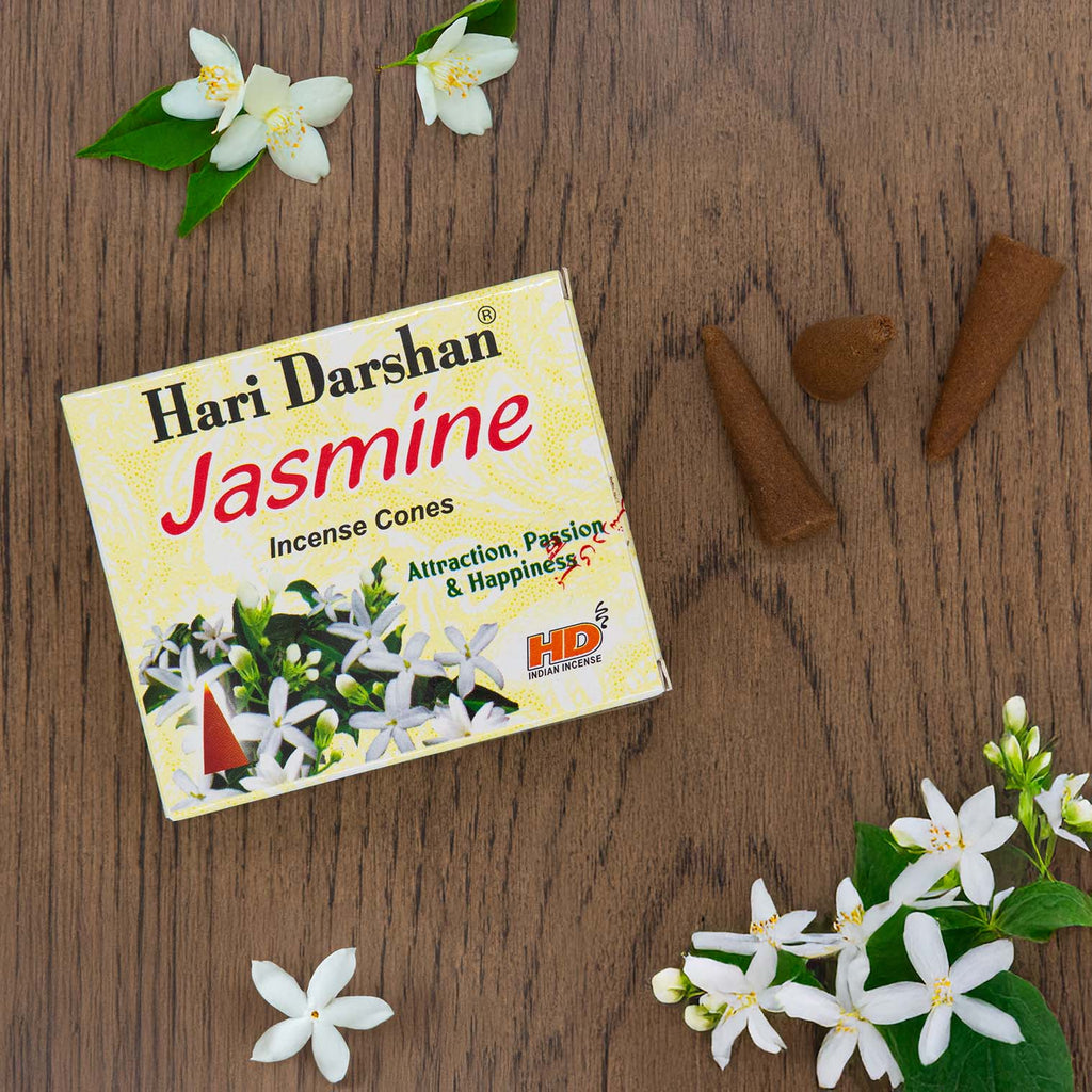 Jasmine Hari Incense Cones-Siesta Crafts