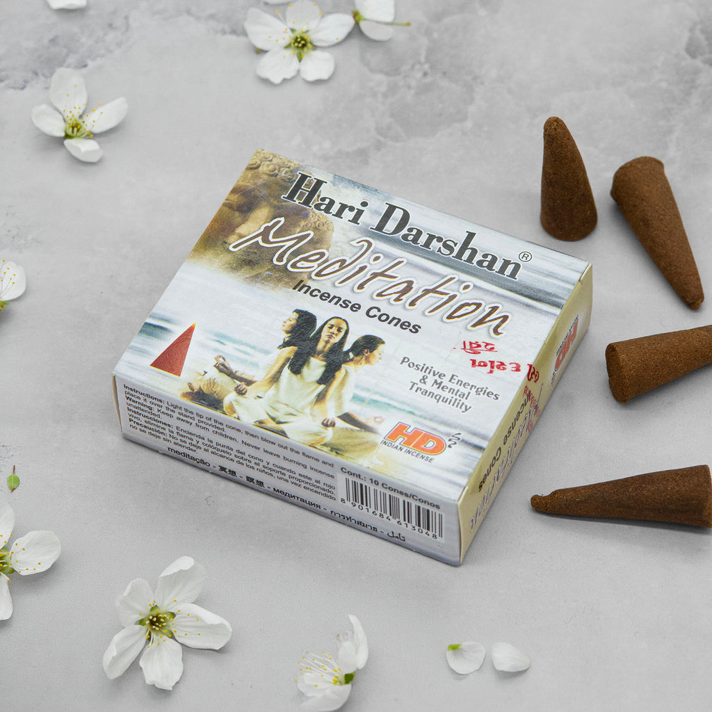 Meditation Hari Incense Cones-Siesta Crafts