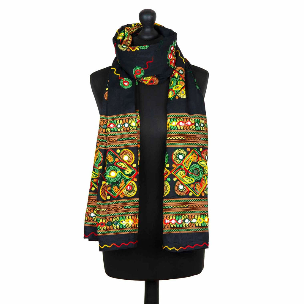 Indian Summer Scarf-Siesta Crafts