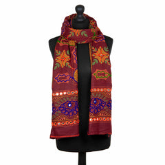 Indian Summer Scarf-Siesta Crafts