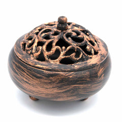 Ornate Iron Burner-Siesta Crafts